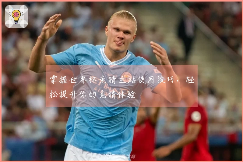 掌握世界杯竞猜主站使用技巧,轻松提升你的竞猜体验